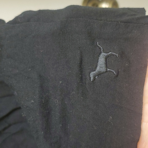 🤩New with tags Pink VS blach short sleeve tee sizes XS & S - Picture 3 of 6